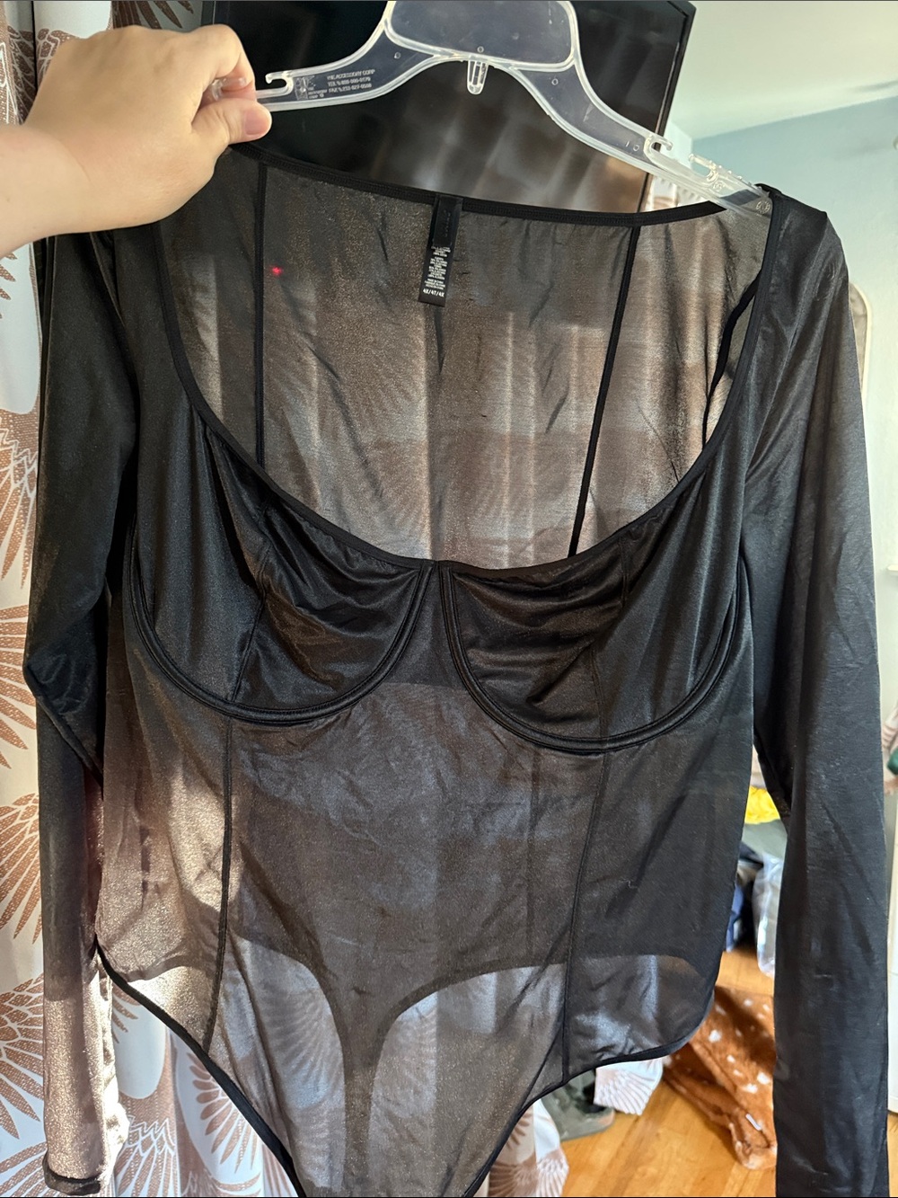 New Skims shimmer Glissenette bodysuit 4x